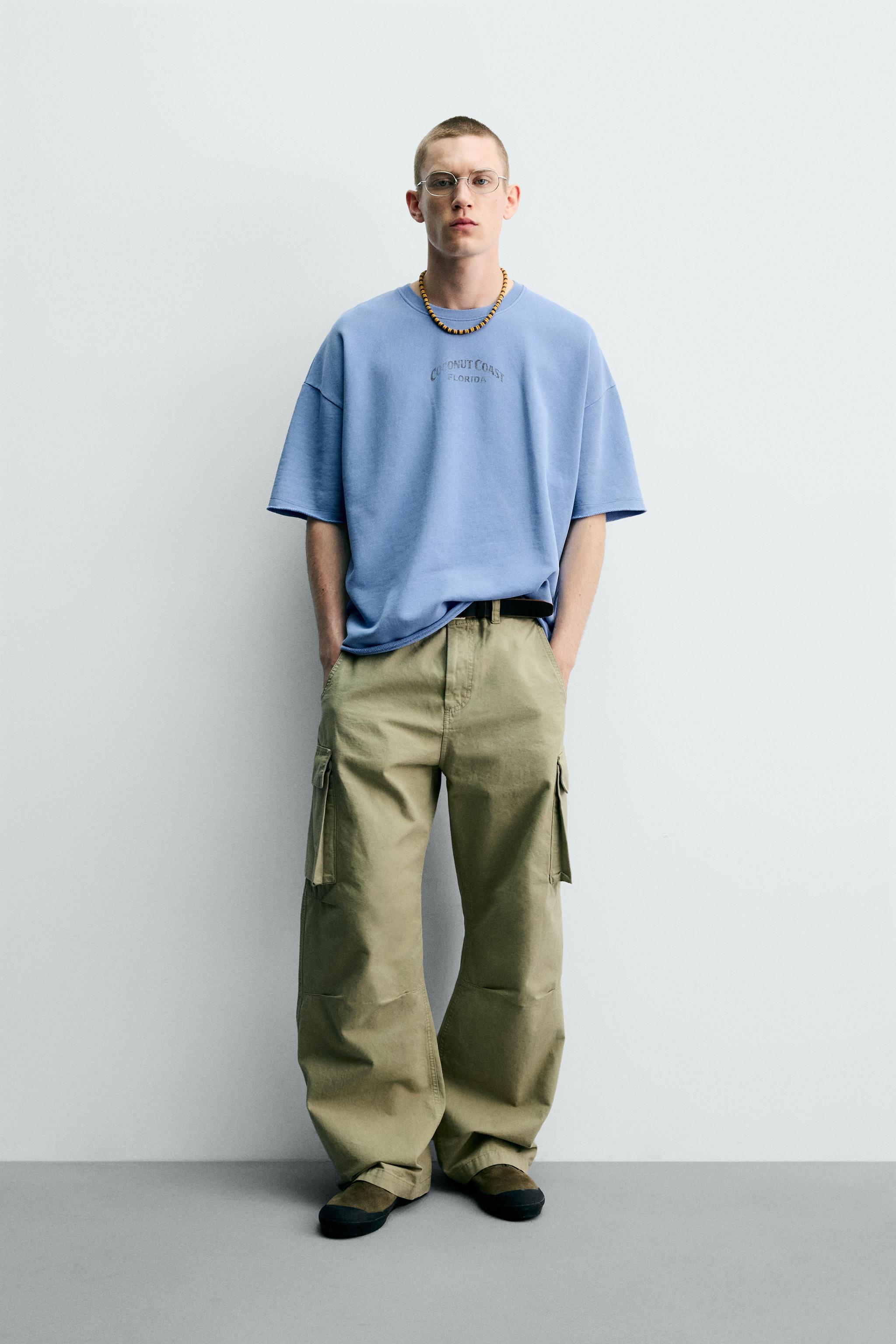 WASHED CONTRAST PRINT SWEATSHIRT